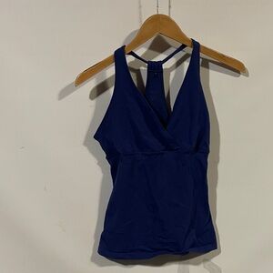 Prana Blue Sleeveless tank Top